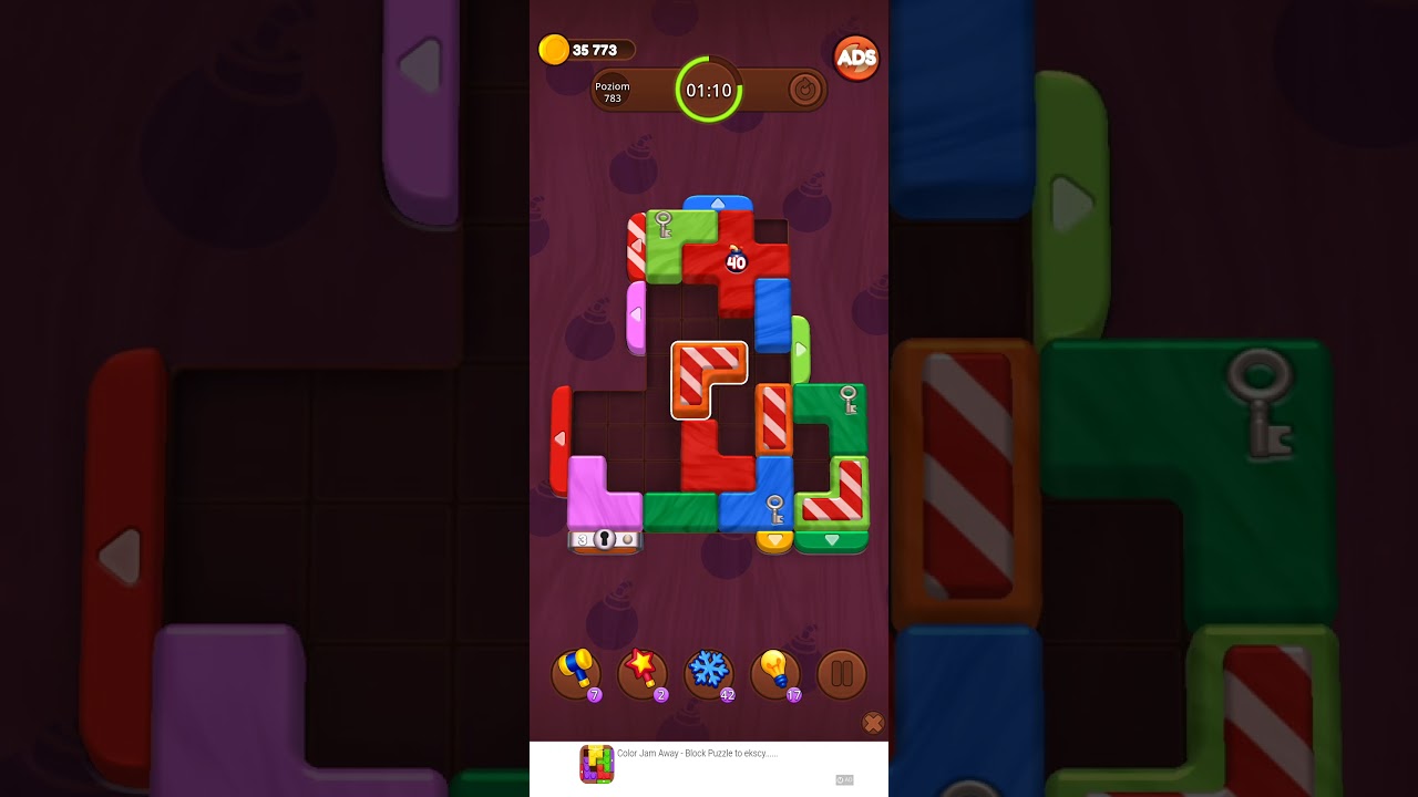 Color Wood Jam Level 783: Color Wood Jam Level 783