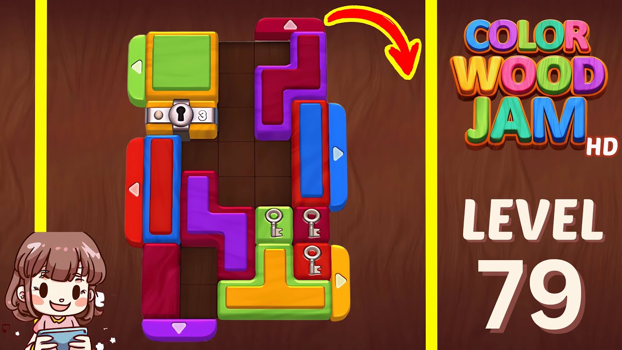 Color Wood Jam Level 79: Color Wood Jam Level 79