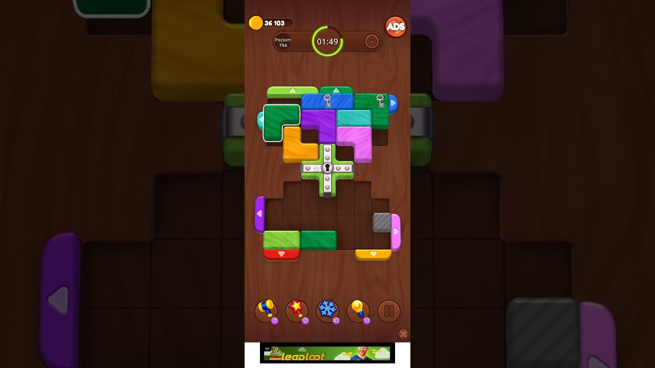 Color Wood Jam Level 794: Color Wood Jam Level 794