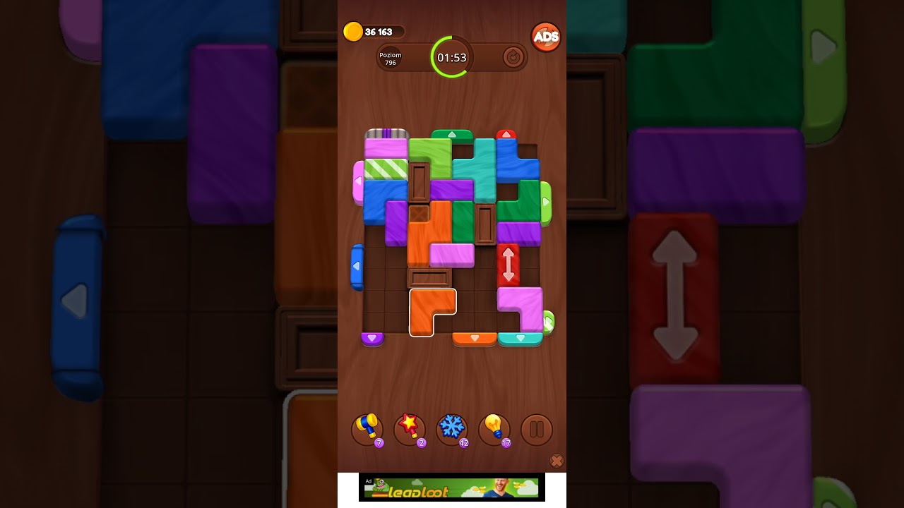 Color Wood Jam Level 796: Color Wood Jam Level 796