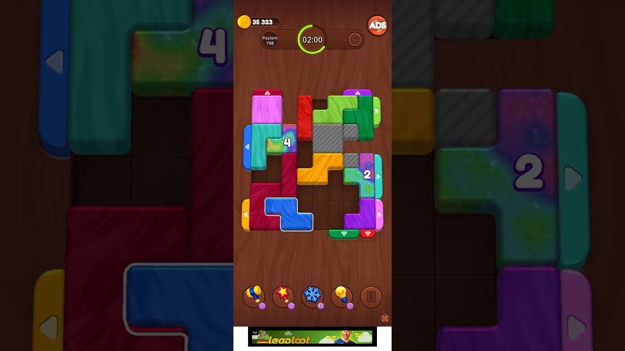 Color Wood Jam Level 798: Color Wood Jam Level 798