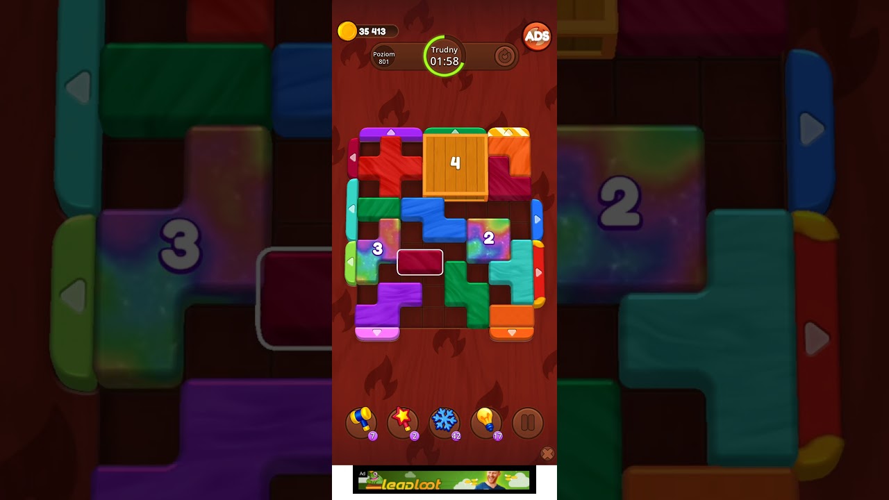 Color Wood Jam Level 801: Color Wood Jam Level 801