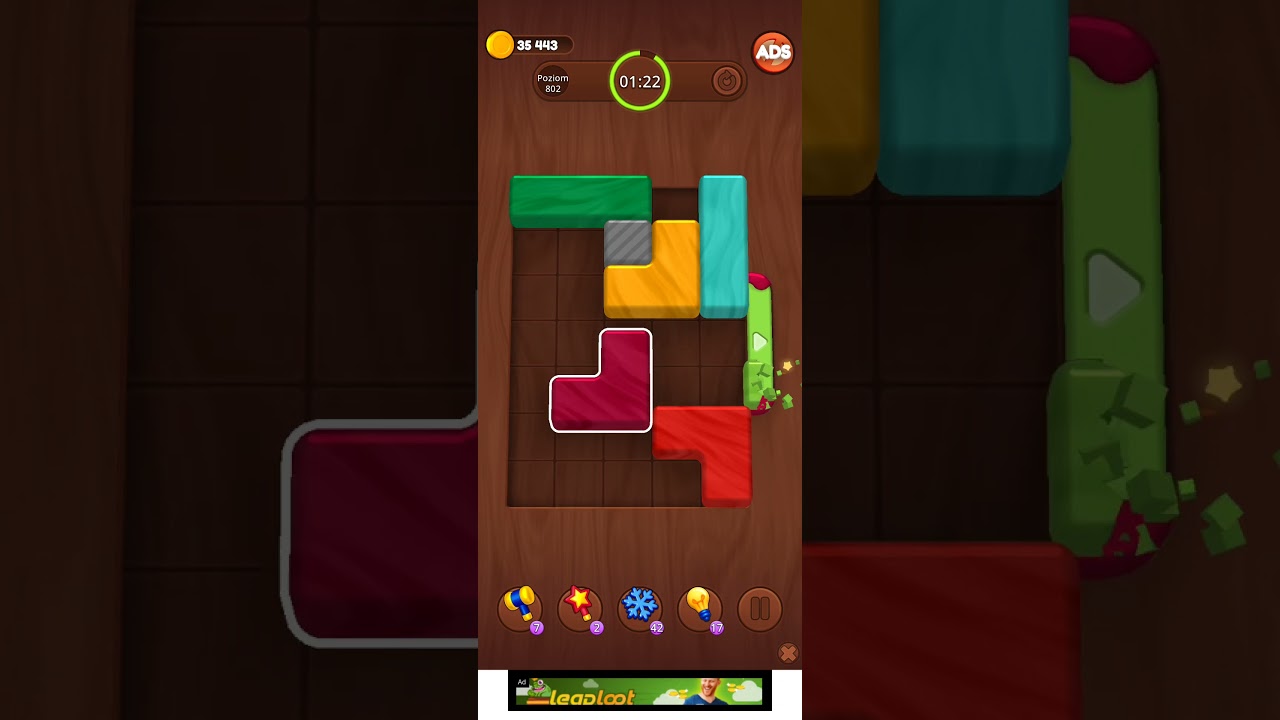 Color Wood Jam Level 802: Color Wood Jam Level 802