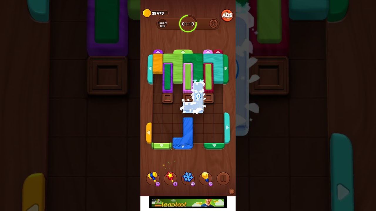 Color Wood Jam Level 803: Color Wood Jam Level 803