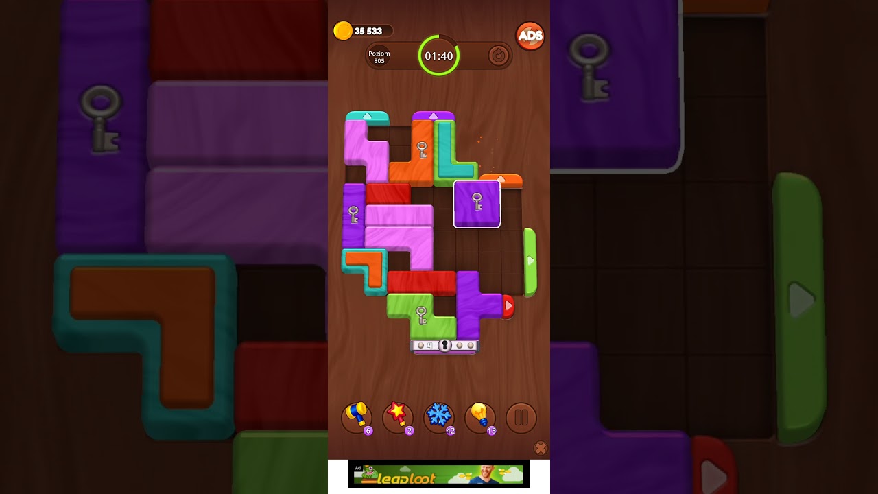 Color Wood Jam Level 805: Color Wood Jam Level 805