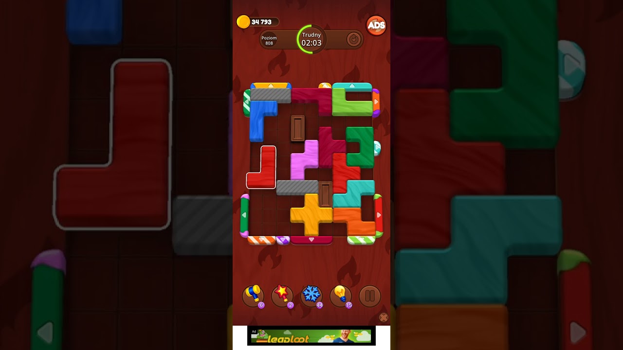 Color Wood Jam Level 808: Color Wood Jam Level 808