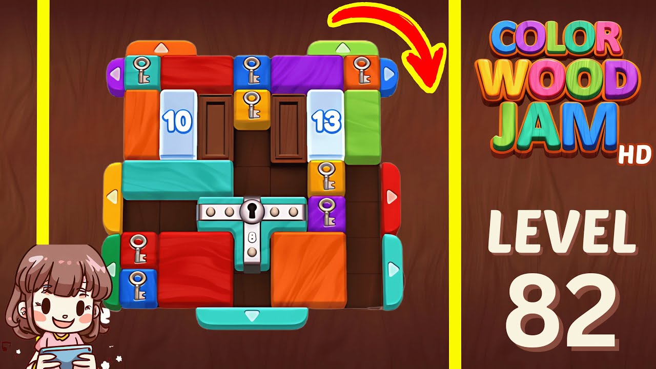 Color Wood Jam Level 82: Color Wood Jam Level 82
