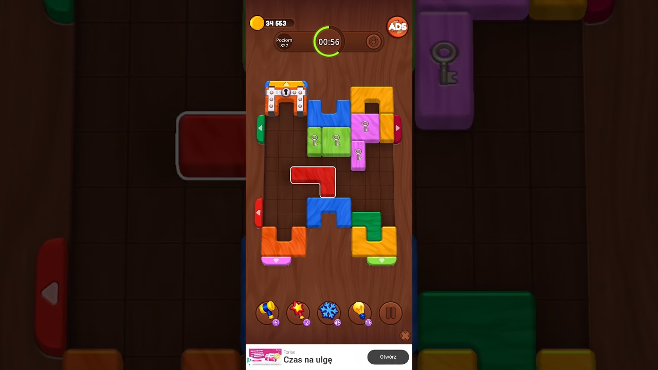 Color Wood Jam Level 827: Color Wood Jam Level 827