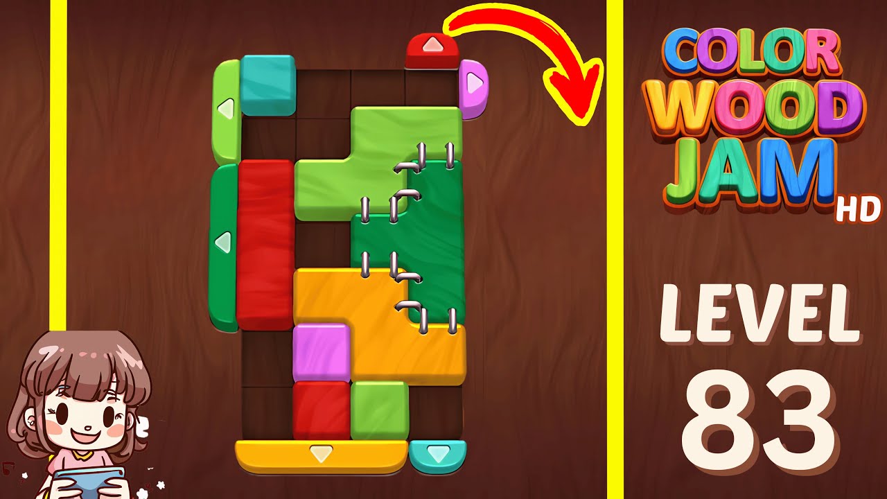 Color Wood Jam Level 83: Color Wood Jam Level 83
