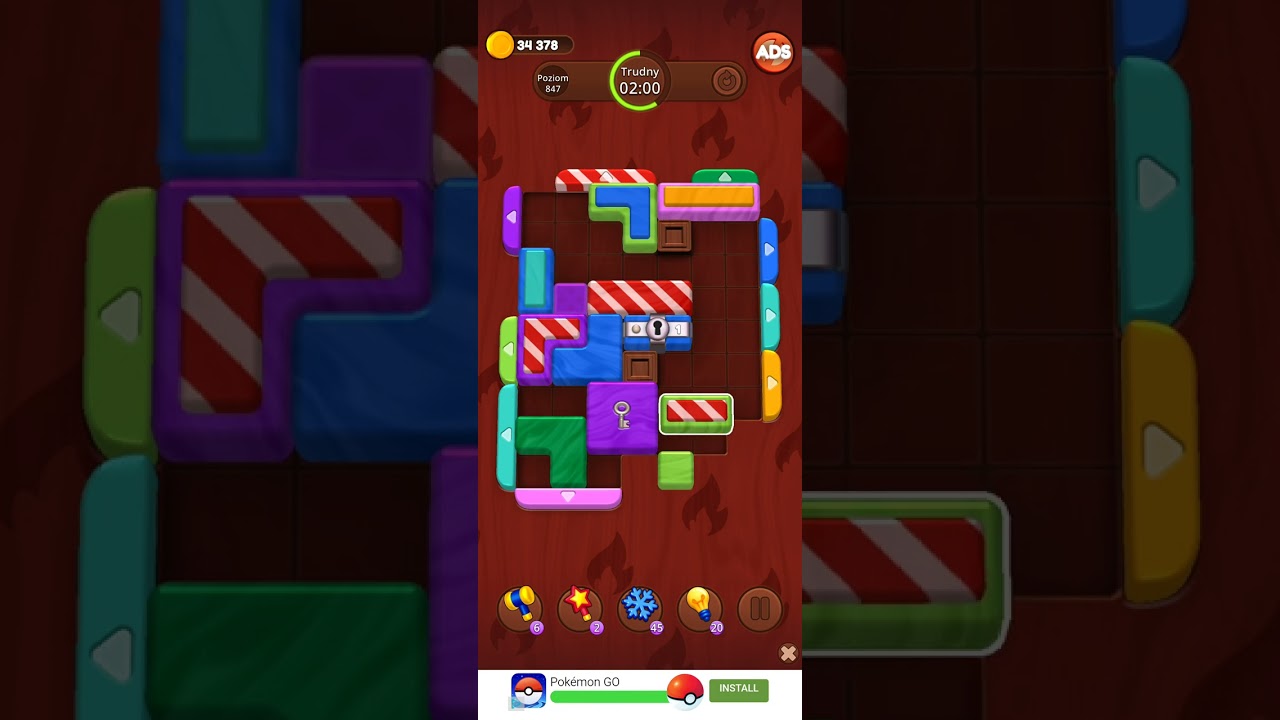 Color Wood Jam Level 847: Color Wood Jam Level 847