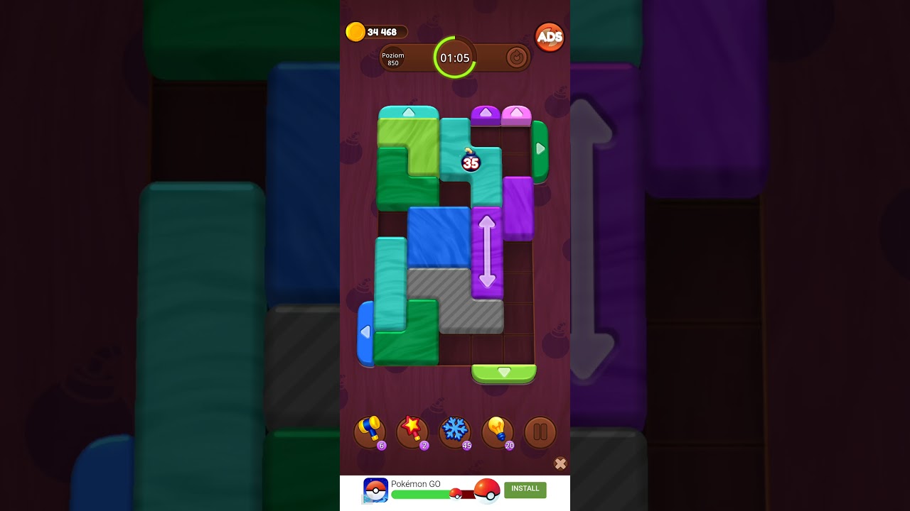 Color Wood Jam Level 850: Color Wood Jam Level 850