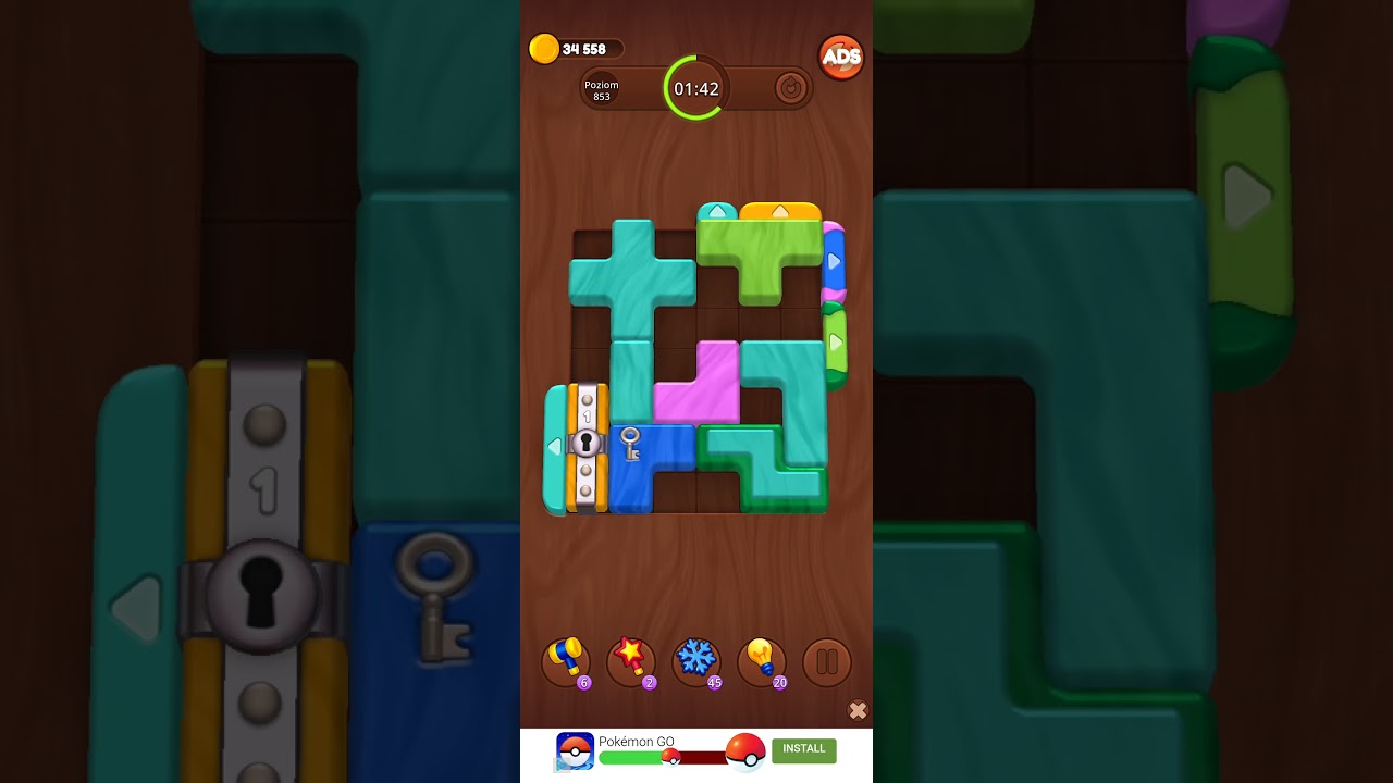 Color Wood Jam Level 853: Color Wood Jam Level 853