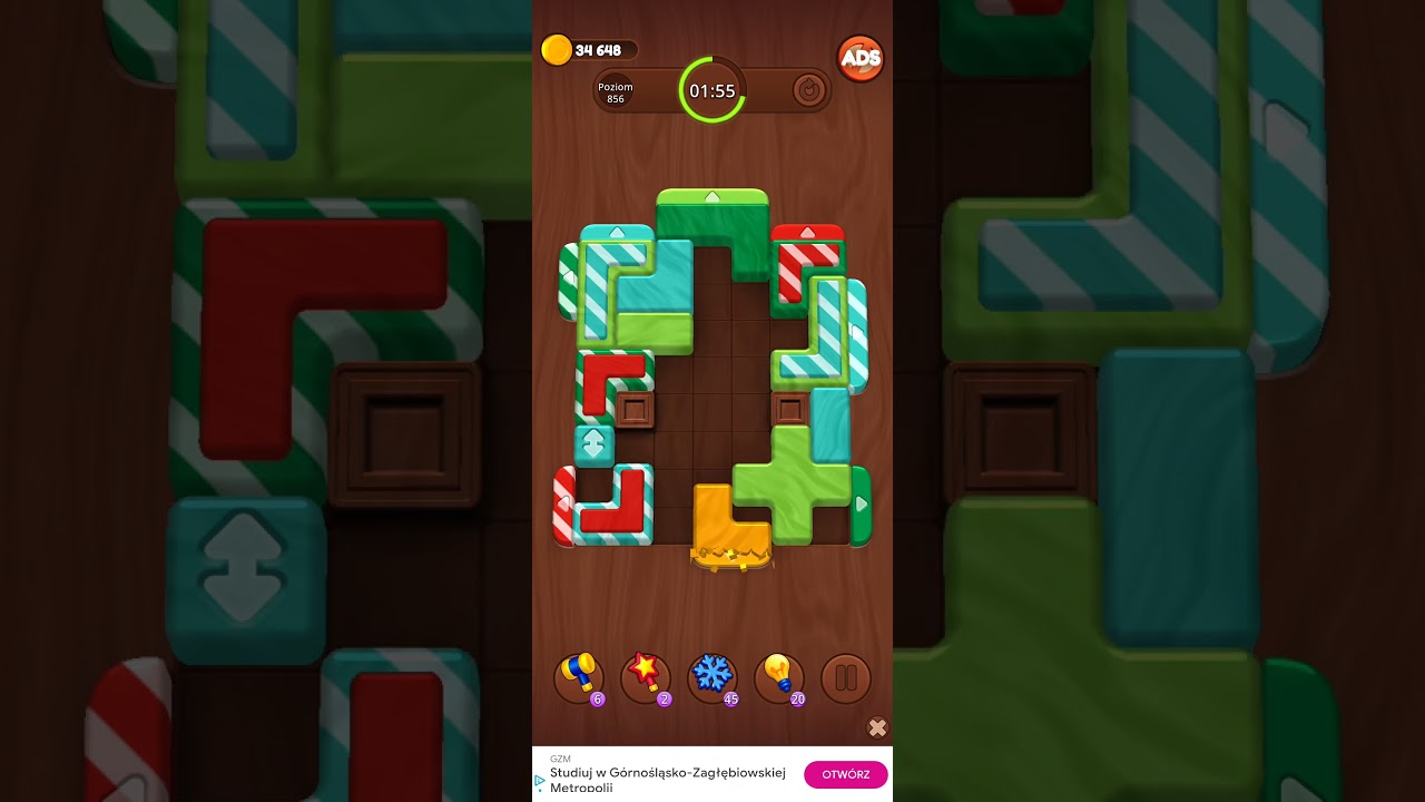 Color Wood Jam Level 856: Color Wood Jam Level 856