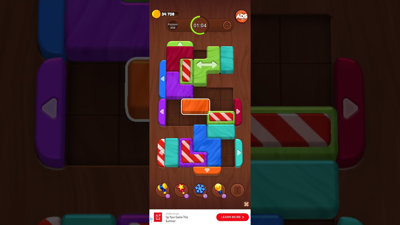 Color Wood Jam Level 858: Color Wood Jam Level 858