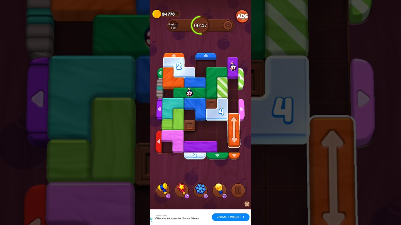 Color Wood Jam Level 860: Color Wood Jam Level 860