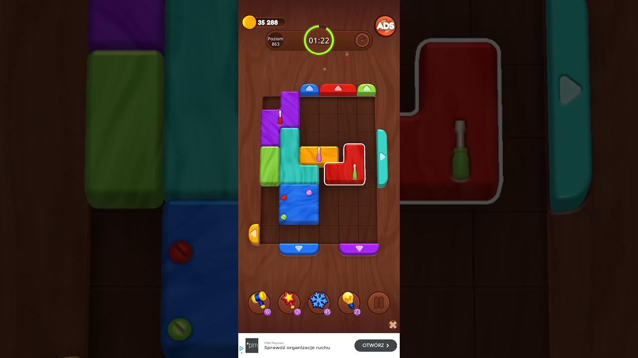 Color Wood Jam Level 863: Color Wood Jam Level 863