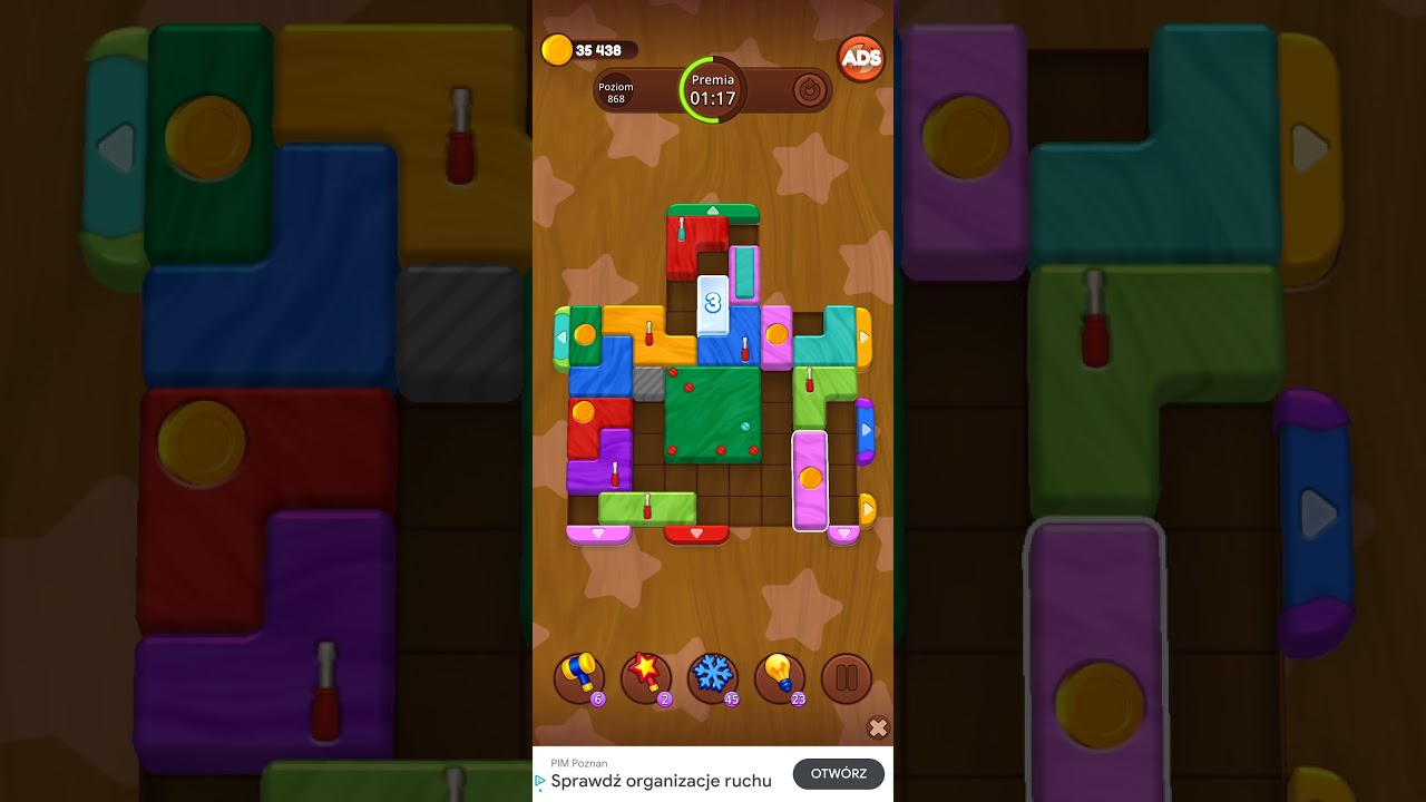 Color Wood Jam Level 868: Color Wood Jam Level 868