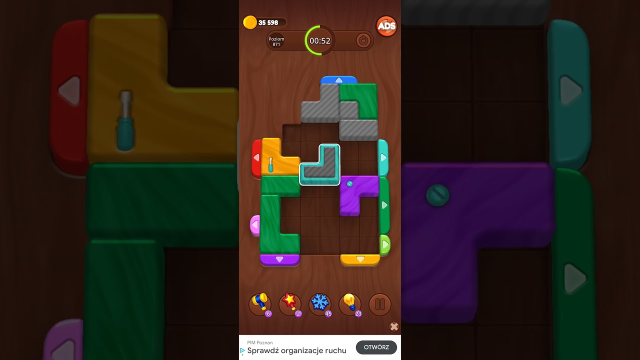 Color Wood Jam Level 871: Color Wood Jam Level 871