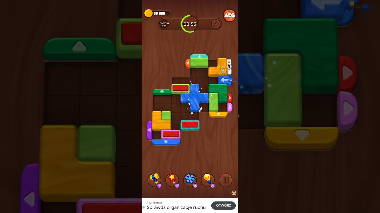Color Wood Jam Level 873: Color Wood Jam Level 873