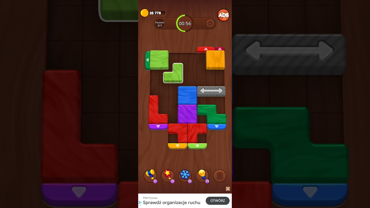Color Wood Jam Level 877: Color Wood Jam Level 877