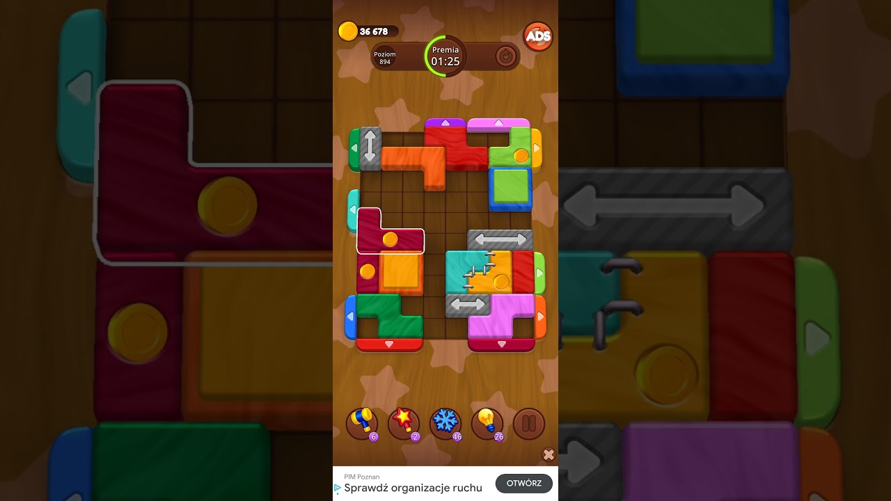 Color Wood Jam Level 894: Color Wood Jam Level 894