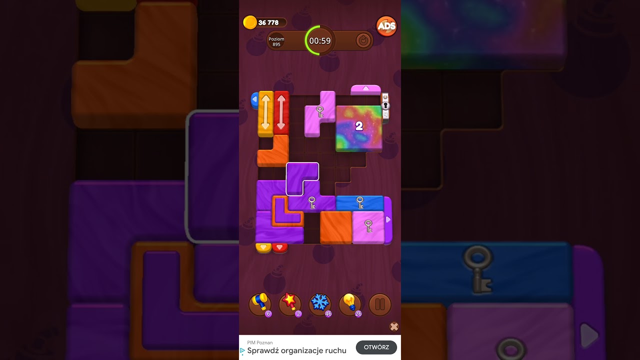 Color Wood Jam Level 895: Color Wood Jam Level 895