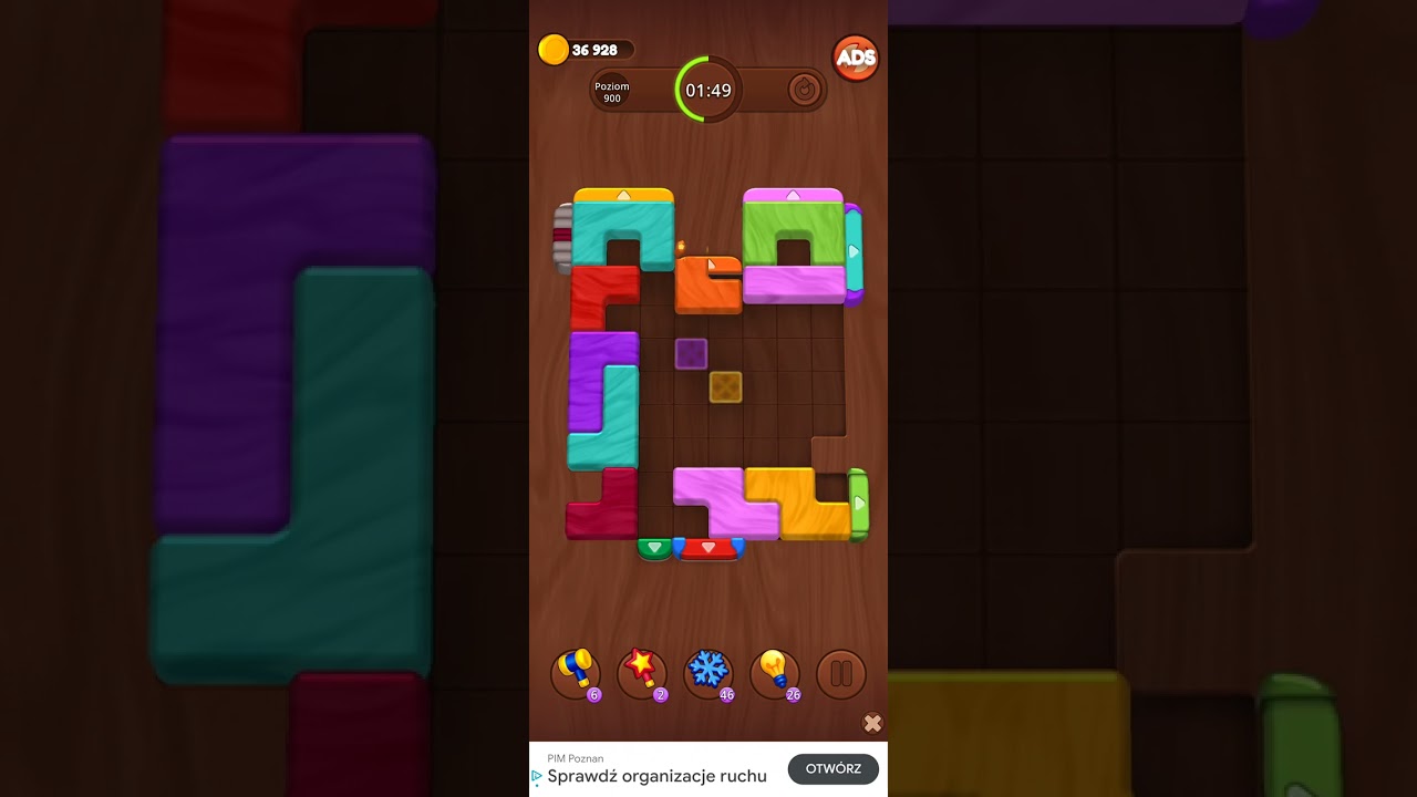Color Wood Jam Level 900: Color Wood Jam Level 900