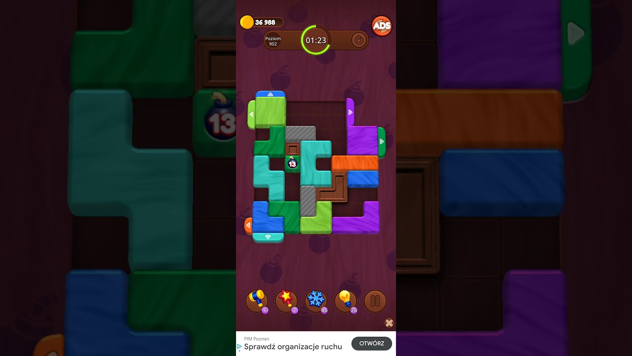 Color Wood Jam Level 902: Color Wood Jam Level 902