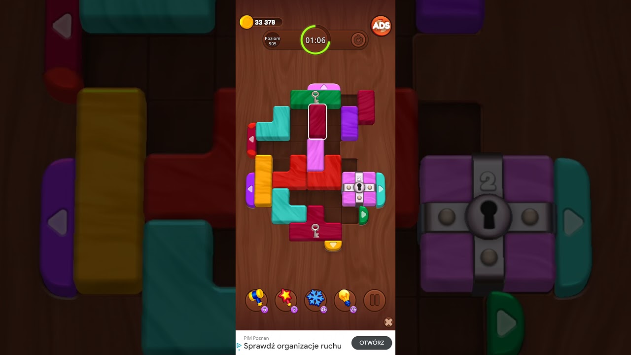 Color Wood Jam Level 905: Color Wood Jam Level 905