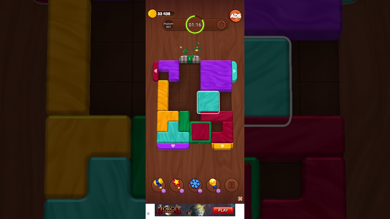 Color Wood Jam Level 907: Color Wood Jam Level 907