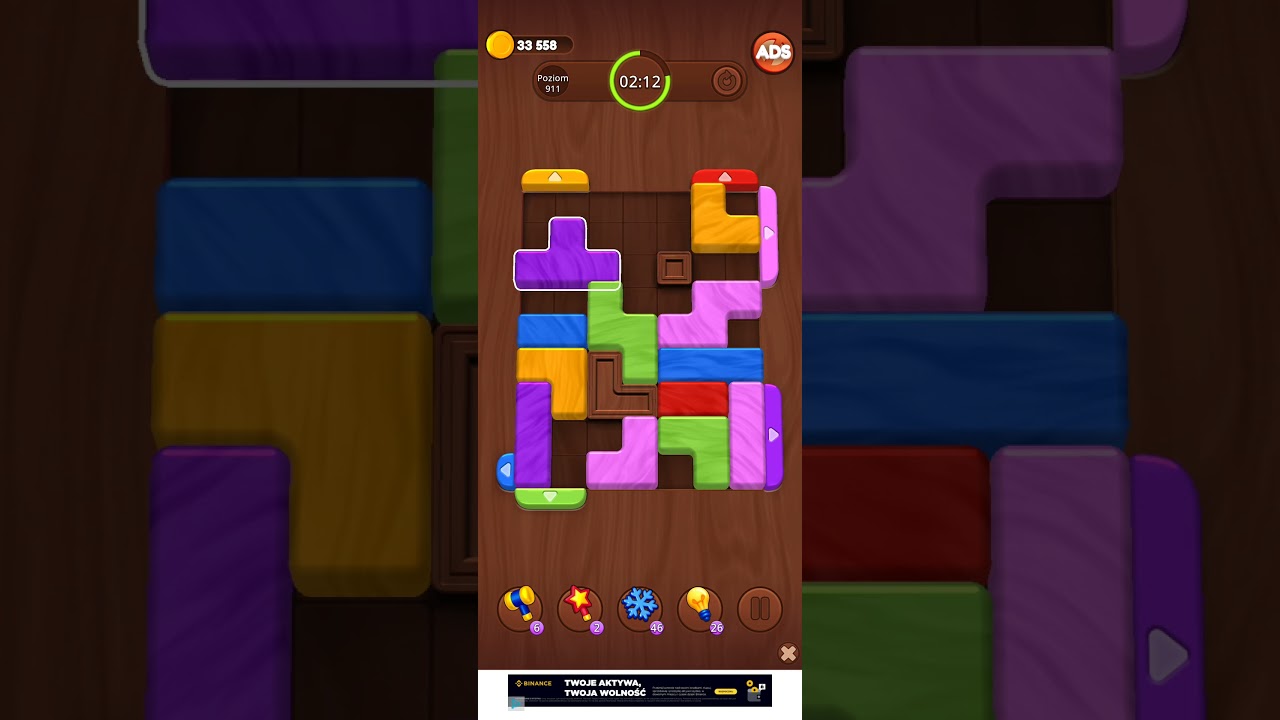 Color Wood Jam Level 911: Color Wood Jam Level 911