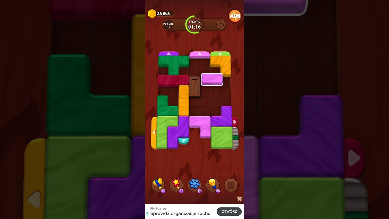 Color Wood Jam Level 914: Color Wood Jam Level 914