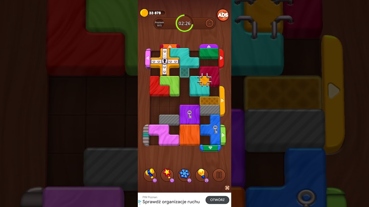 Color Wood Jam Level 915: Color Wood Jam Level 915