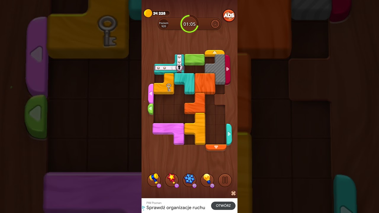 Color Wood Jam Level 920: Color Wood Jam Level 920