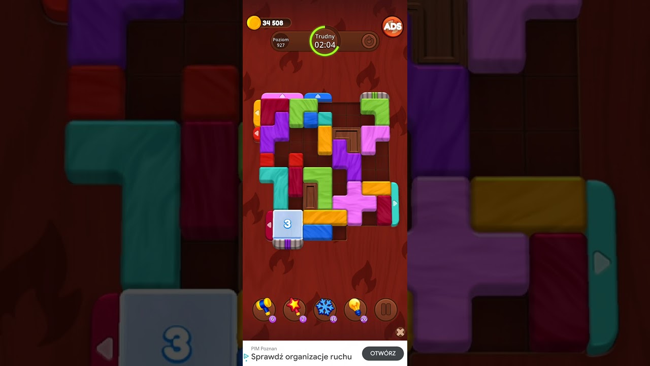 Color Wood Jam Level 927: Color Wood Jam Level 927