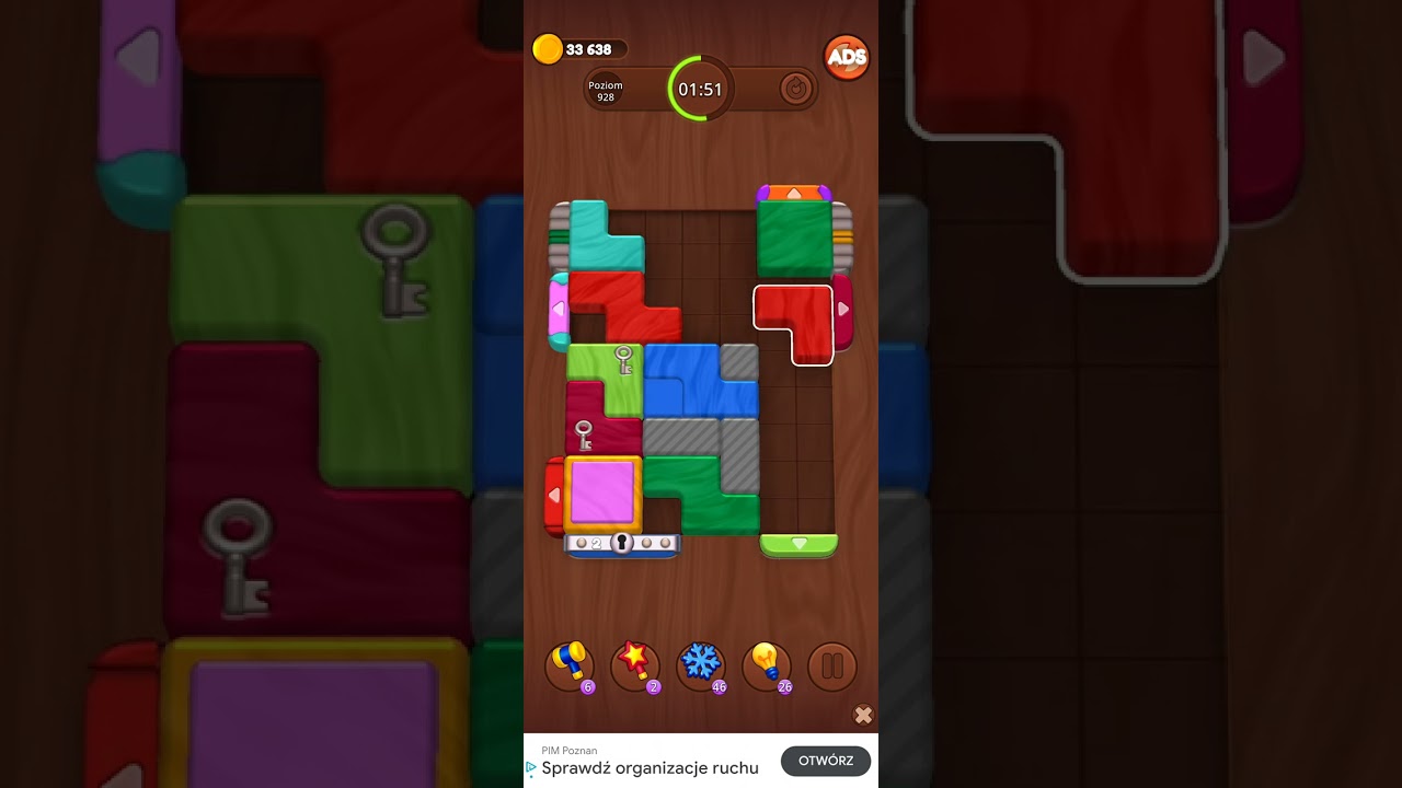 Color Wood Jam Level 928: Color Wood Jam Level 928
