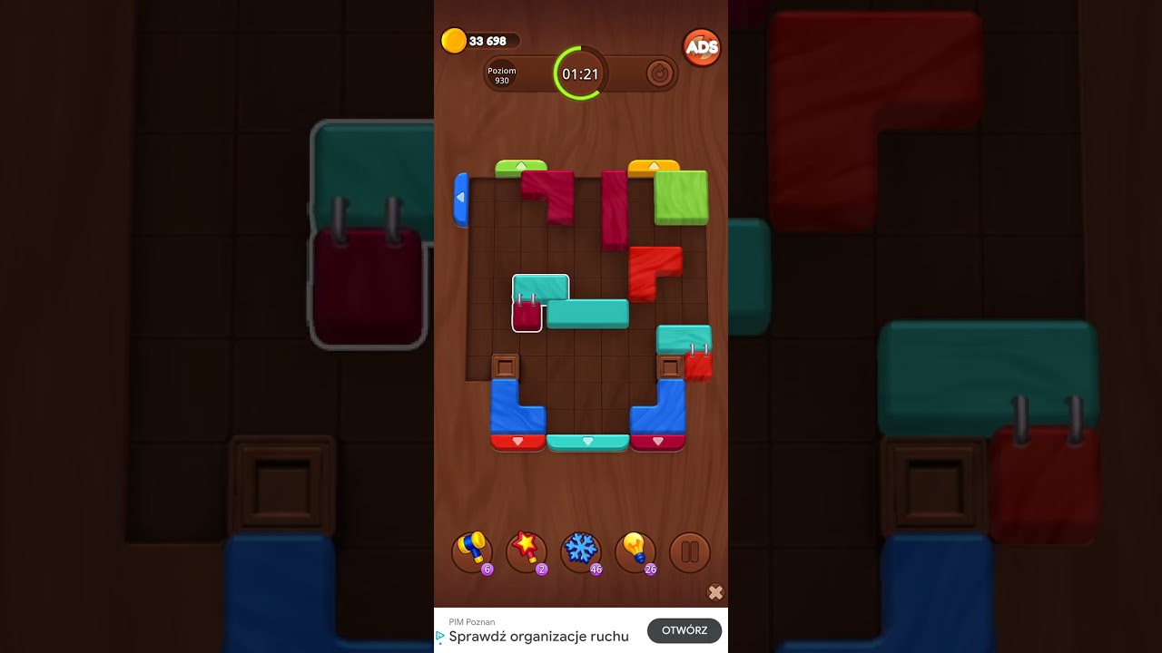Color Wood Jam Level 930: Color Wood Jam Level 930