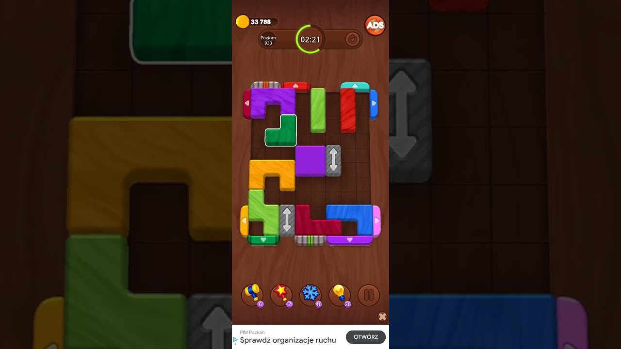 Color Wood Jam Level 933: Color Wood Jam Level 933