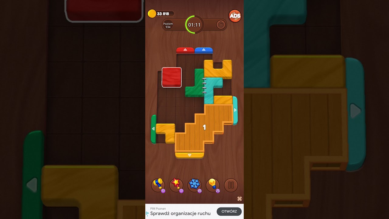 Color Wood Jam Level 934: Color Wood Jam Level 934