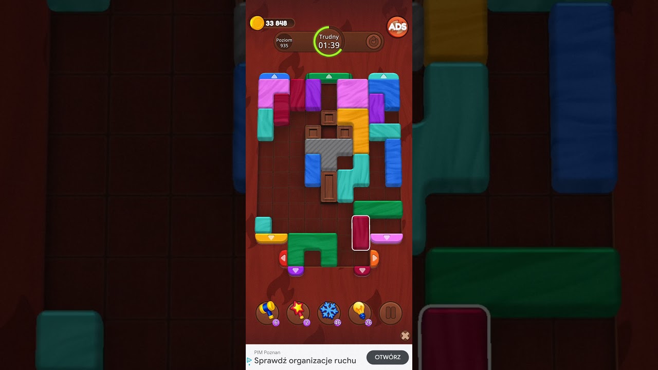 Color Wood Jam Level 935: Color Wood Jam Level 935