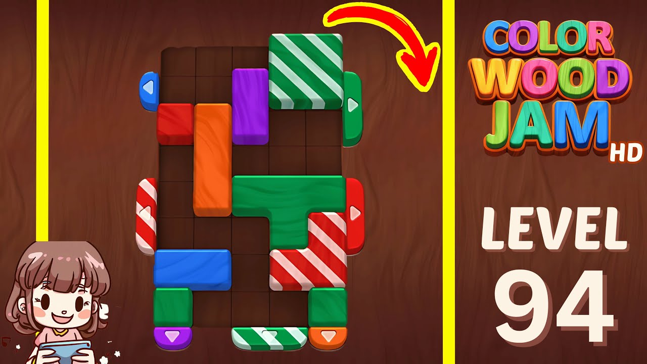 Color Wood Jam Level 94: Color Wood Jam Level 94