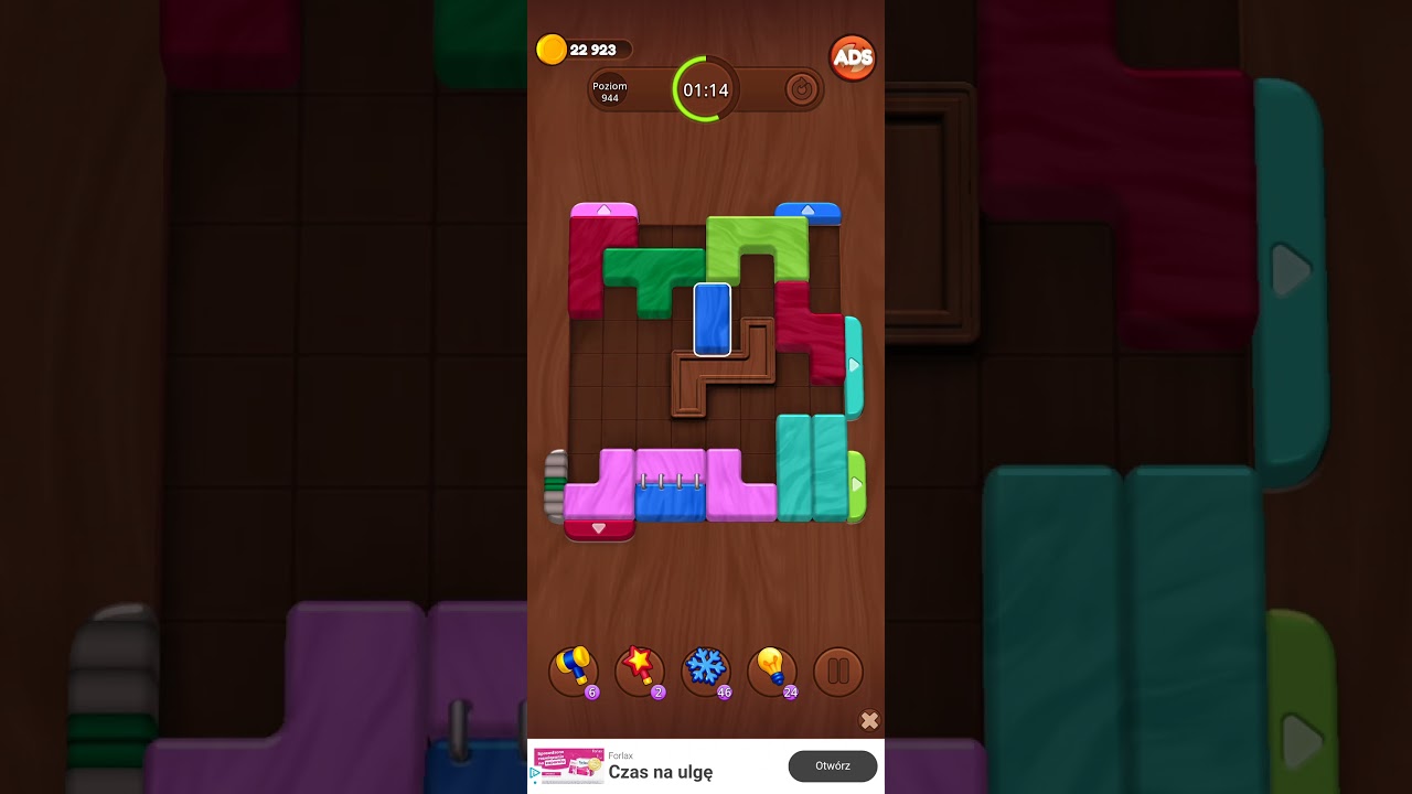 Color Wood Jam Level 944: Color Wood Jam Level 944