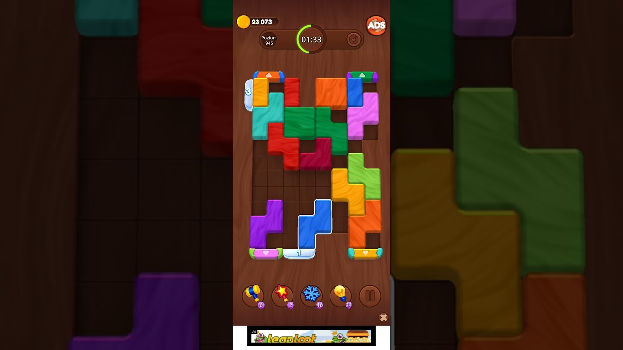 Color Wood Jam Level 945: Color Wood Jam Level 945