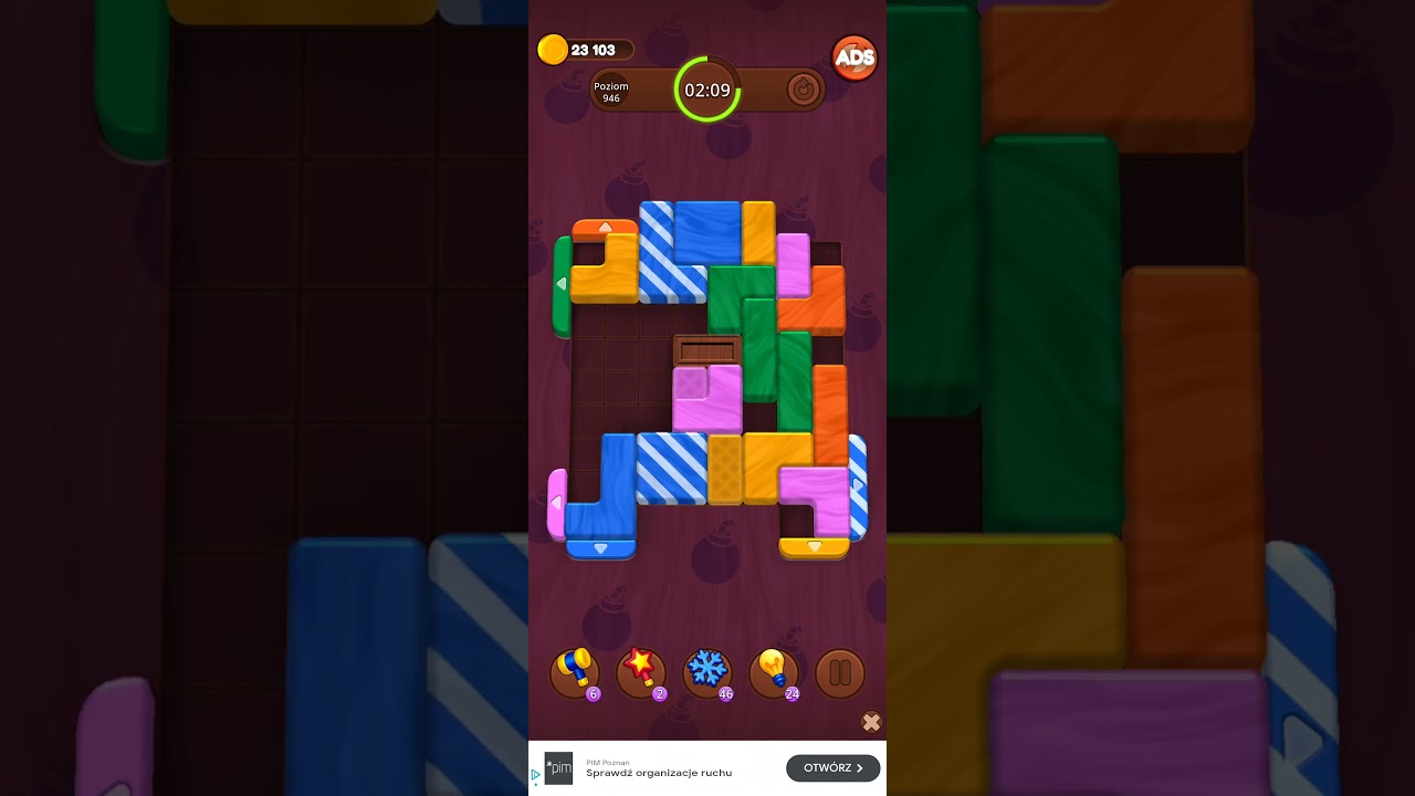 Color Wood Jam Level 946: Color Wood Jam Level 946