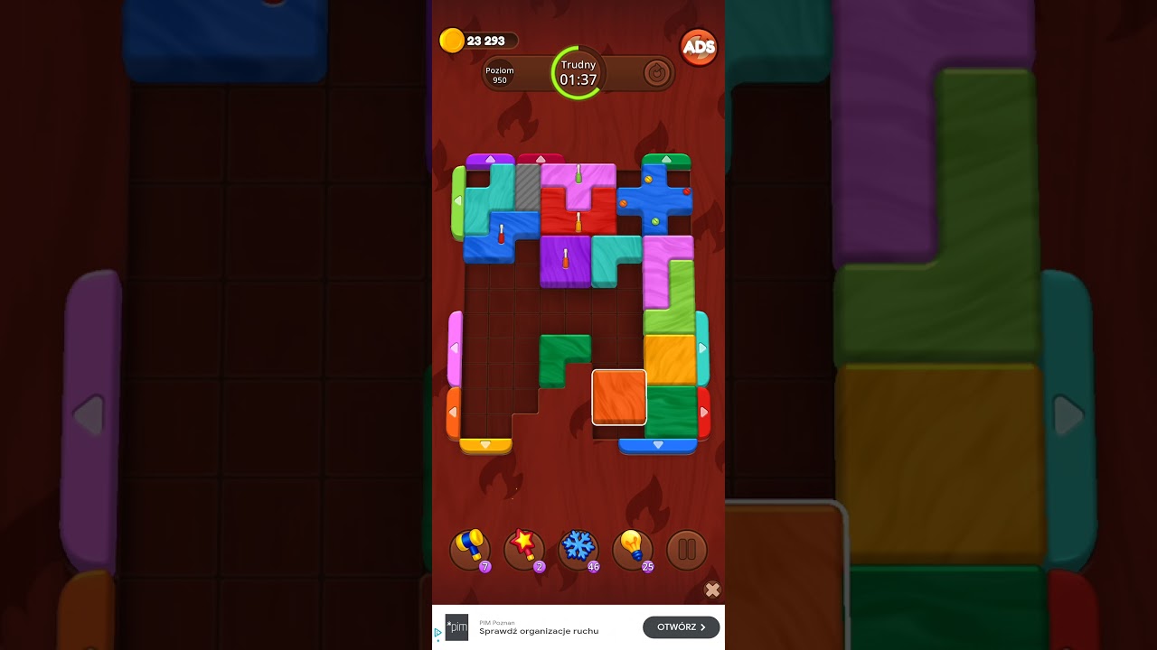 Color Wood Jam Level 950: Color Wood Jam Level 950