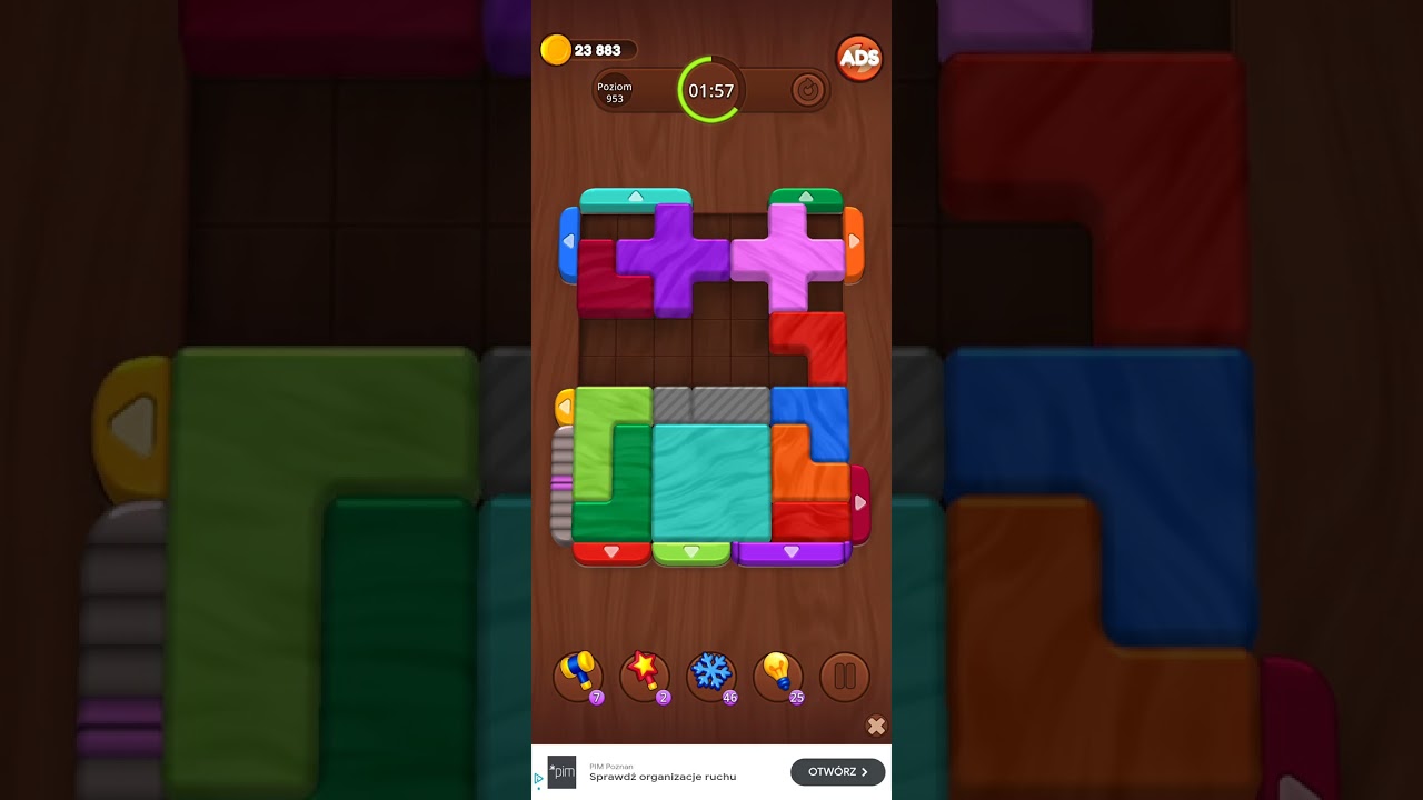 Color Wood Jam Level 953: Color Wood Jam Level 953