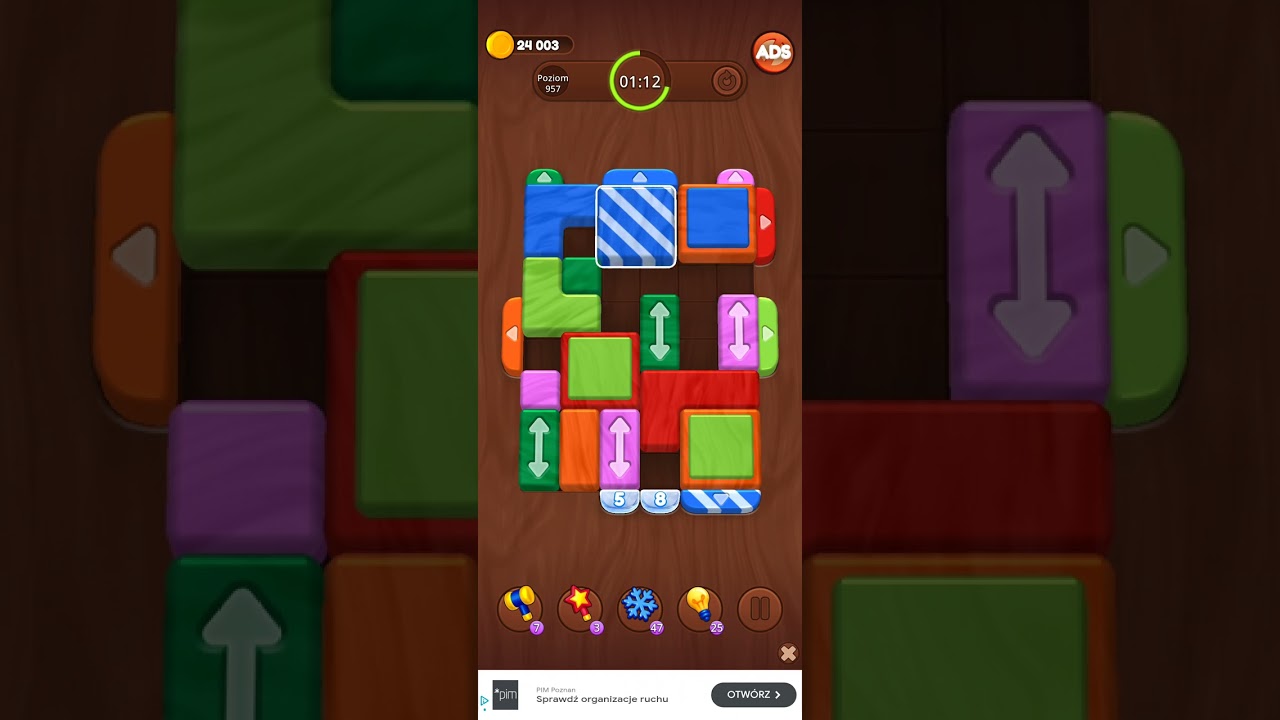 Color Wood Jam Level 957: Color Wood Jam Level 957