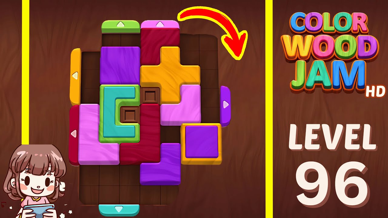 Color Wood Jam Level 96: Color Wood Jam Level 96