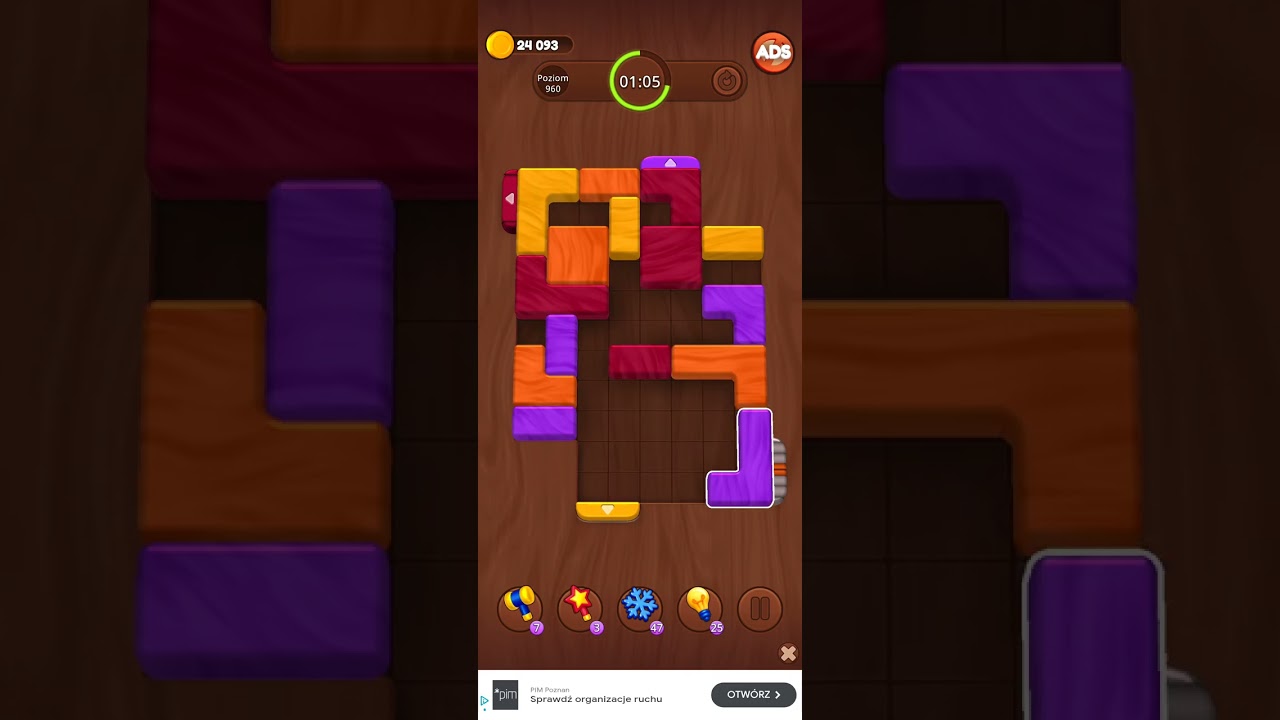 Color Wood Jam Level 960: Color Wood Jam Level 960