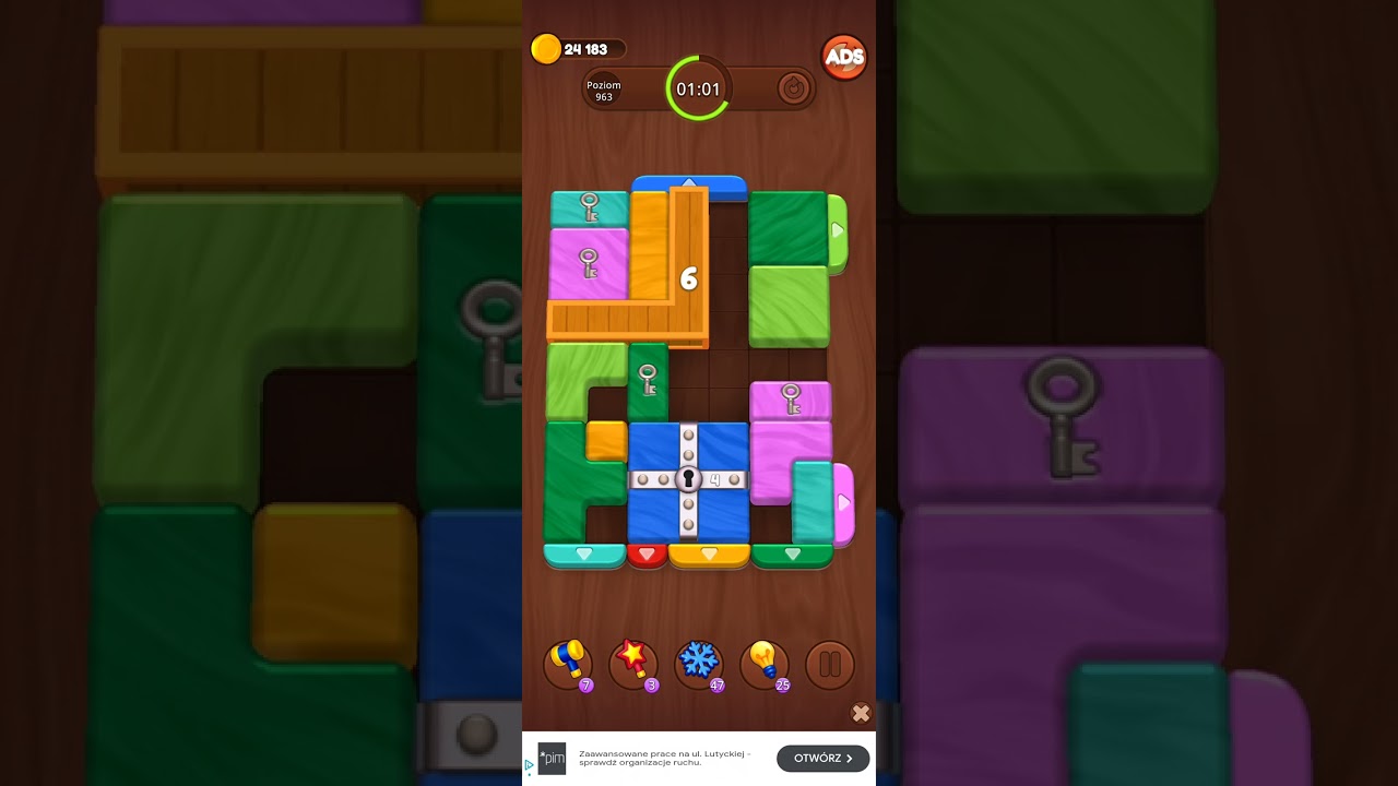 Color Wood Jam Level 963: Color Wood Jam Level 963